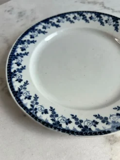 Assiette plate GIEN Terre de Fer — Collection Montigny