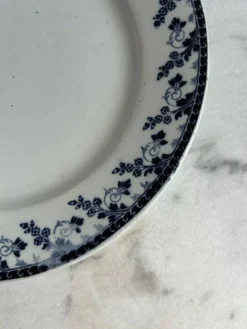 Assiette plate GIEN Terre de Fer — Collection Montigny
