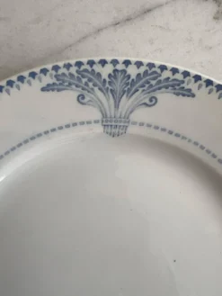 Assiette plate Service Windsor Creil et Montereau 24,5cm