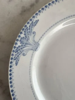 Assiette plate Service Windsor Creil et Montereau 24,5cm