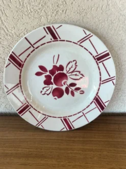 Assiettes anciennes Gien
