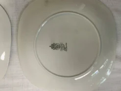 Assiettes anciennes Luneville