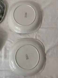 Assiettes anciennes Luneville