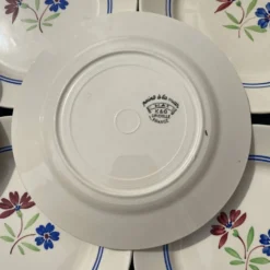 Assiettes anciennes Lunéville