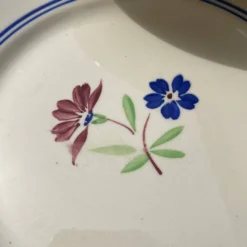 Assiettes anciennes Lunéville