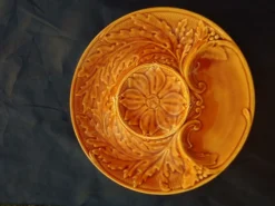 6 assiettes à artichaut en faïence de Gien diam 23 cm