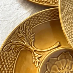 Assiettes à artichauts années 70