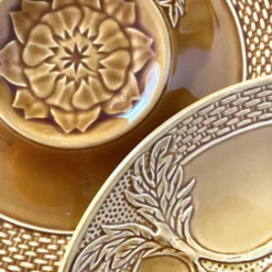 Assiettes à artichauts années 70