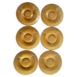 Assiettes à artichauts années 70
