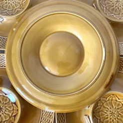 Assiettes à artichauts années 70