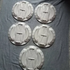 5 assiettes à asperges