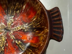 3 Assiettes à Bouillabaisse vintage signée Marius Giuge - Vallauris