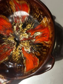 3 Assiettes à Bouillabaisse vintage signée Marius Giuge - Vallauris