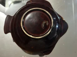 3 Assiettes à Bouillabaisse vintage signée Marius Giuge - Vallauris
