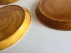 6 assiettes compartimentées vintage