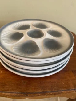 Assiettes coquillage