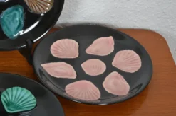 Assiettes à coquillage 1950
