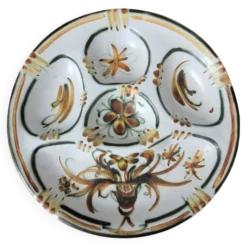 4 assiettes à coquillage Keraluc