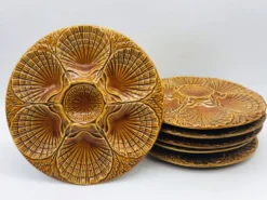 6 assiettes à coquillage, Secla Portugal