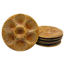 6 assiettes à coquillage, Secla Portugal