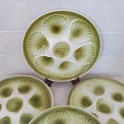 Assiettes à coquillages Moulin des Loups Orchies