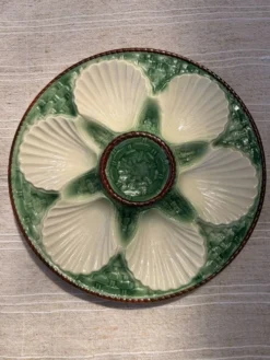 Assiettes à coquilles saint-Jacques