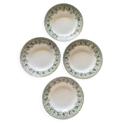 4 assiettes creuses