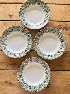 4 assiettes creuses