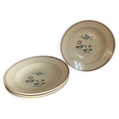 4 assiettes creuses