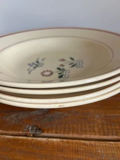 4 assiettes creuses