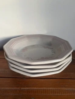 4 assiettes creuses