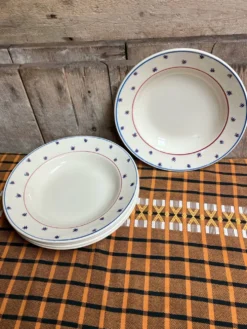 5 assiettes creuses