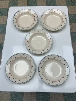 5 assiettes creuses
