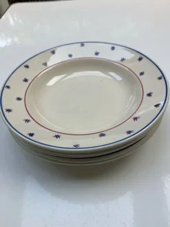 5 assiettes creuses