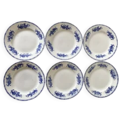 Assiettes creuses anciennes l'Amandinoise