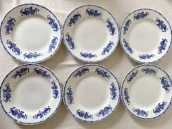 Assiettes creuses anciennes l'Amandinoise
