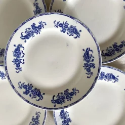 Assiettes creuses anciennes l'Amandinoise