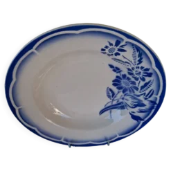 6 assiettes creuses anciennes de chez Sarreguemines modèle "André" en très