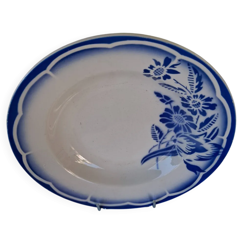 6 assiettes creuses anciennes de chez Sarreguemines modèle "André" en très