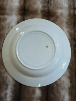 9 assiettes creuses anciennes dépareillées