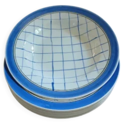 7 assiettes creuses anciennes