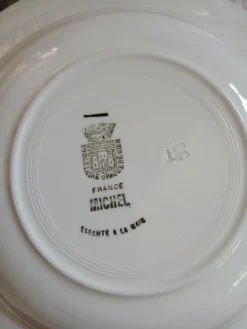 7 assiettes creuses anciennes
