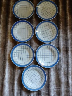 7 assiettes creuses anciennes