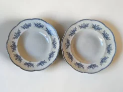 6 assiettes creuses Badonviller modèle Richelieu