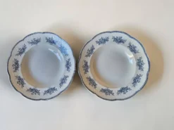 6 assiettes creuses Badonviller modèle Richelieu