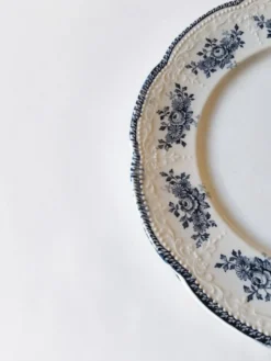 6 assiettes creuses Badonviller modèle Richelieu