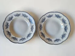 6 assiettes creuses Badonviller modèle Richelieu