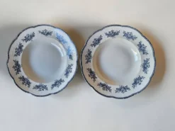 6 assiettes creuses Badonviller modèle Richelieu