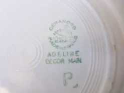 2 assiettes creuses Céranord St Amand Adeline 210604