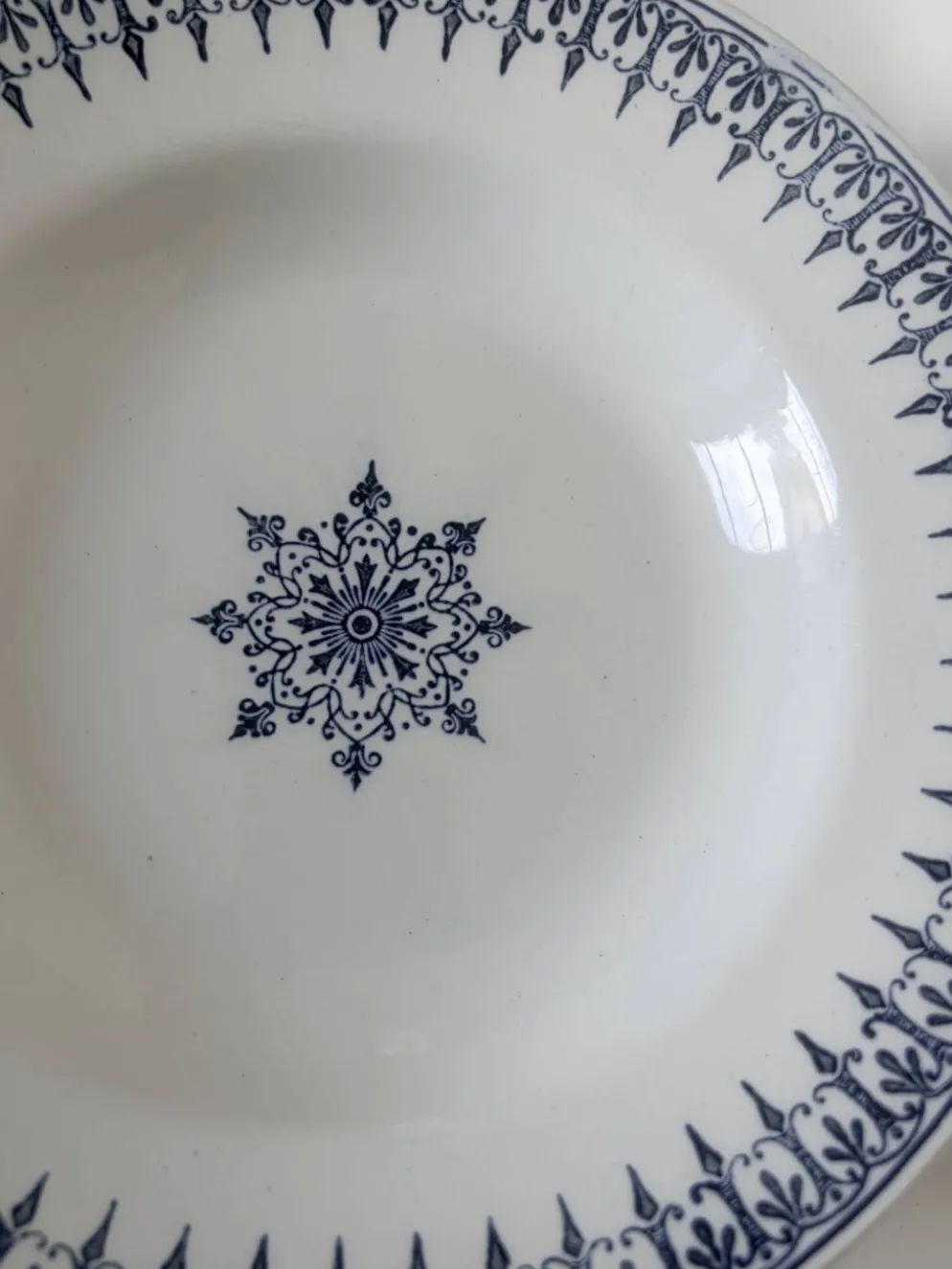4 assiettes creuses de St Amand modèle Primax 211240